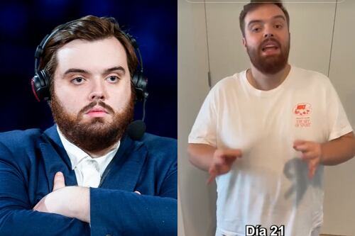 El divertido meme publicado por Ibai Llanos que hace referencia a lo complicado que es bajar de peso