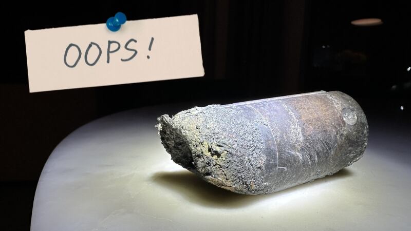 Basura espacial que cayó de la ISS | @Alejandro0tero + Composición