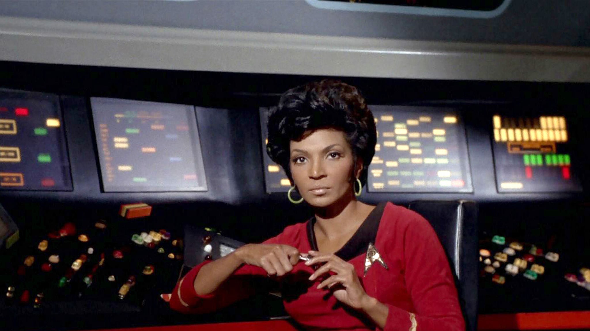 La actriz interpretó a la teniente Uhura en Star Trek.