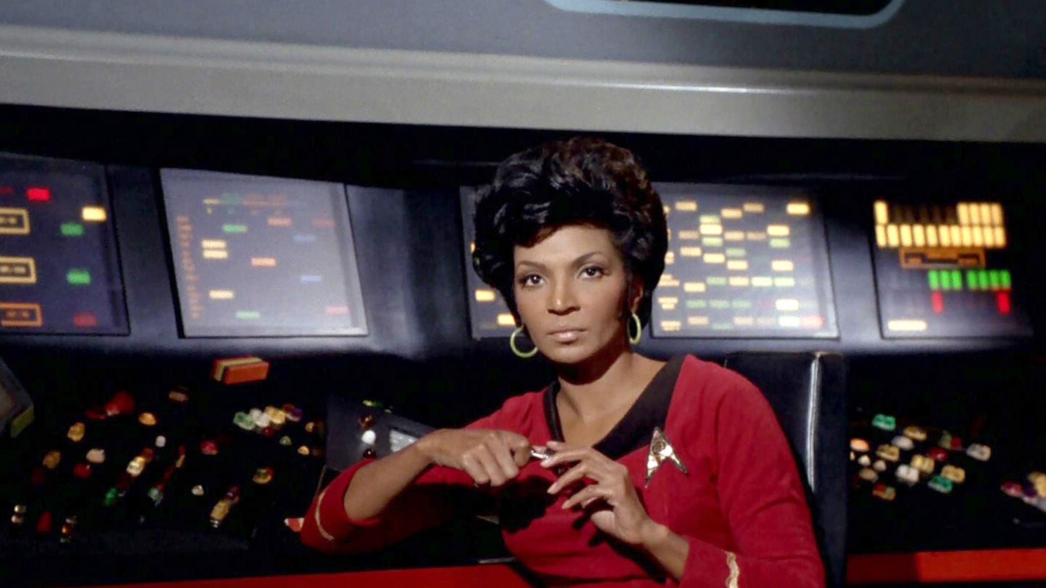 La actriz interpretó a la teniente Uhura en Star Trek.