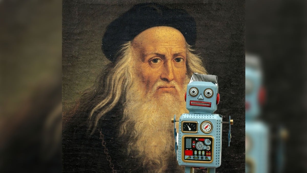 Leonardo Da Vinci robot
