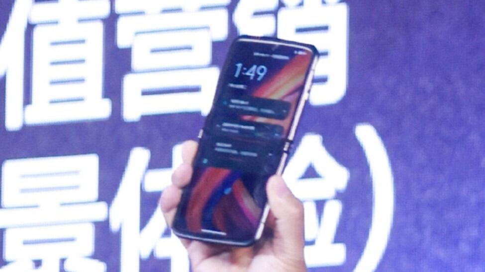 Imagen exclusiva del Moto Razr 2022