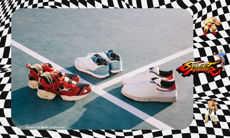 Reebok x Street Fighter de Capcom