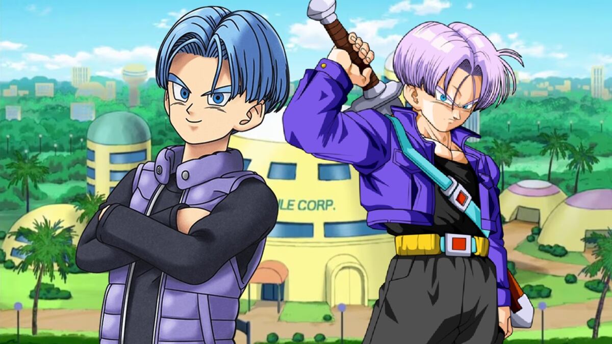 Trunks adolescente y Trunks del Futuro Dragon Ball