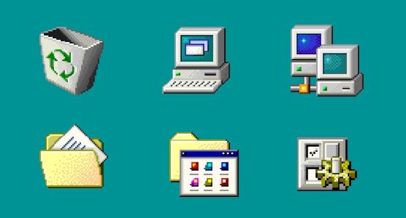 Los íconos de Windows 98 se mantienen hasta nuestros días como un ejemplo de estética y balance en su diseño. Ahora puedes descargarlos para tu PC.