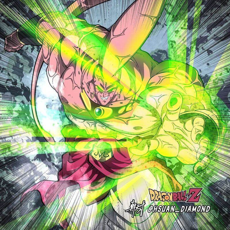 Broly y Majin Buu