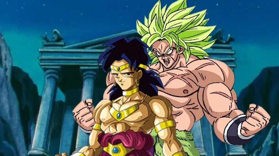 Broly Caballeros del Zodiaco. Composición Alberto Sandoval