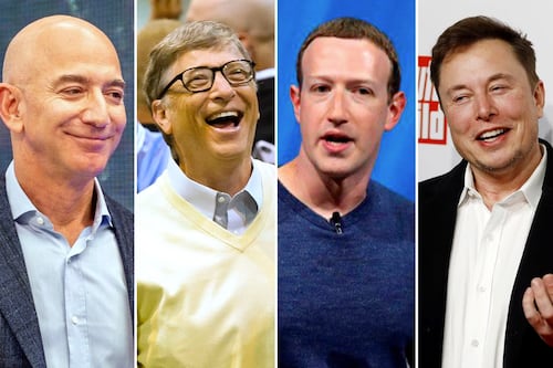 Bezos, Gates, Zuckerberg, Musk: ¿Los grandes magnates tecnológicos continúan casados?