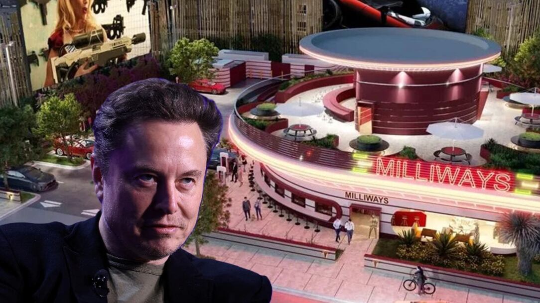 Elon Musk - Tesla Estación de Servicio en Santa Mónica