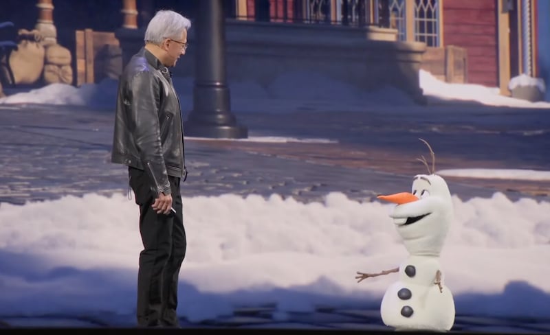 Olaf-Disney/Nvidia