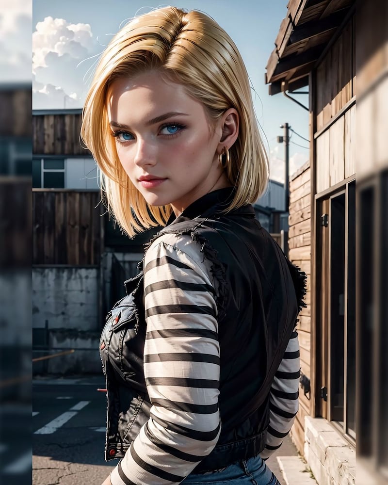 Número 18 Dragon Ball Z My Smart Arts