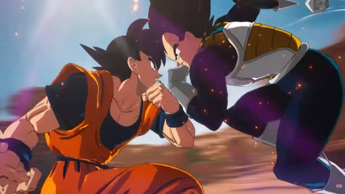 Goku y Vegeta Dragon Ball Sparkin Zero