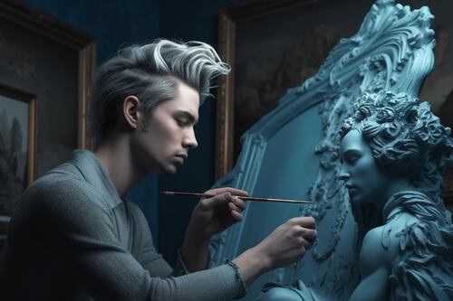 Estas esculturas parecen cobrar vida gracias a la IA