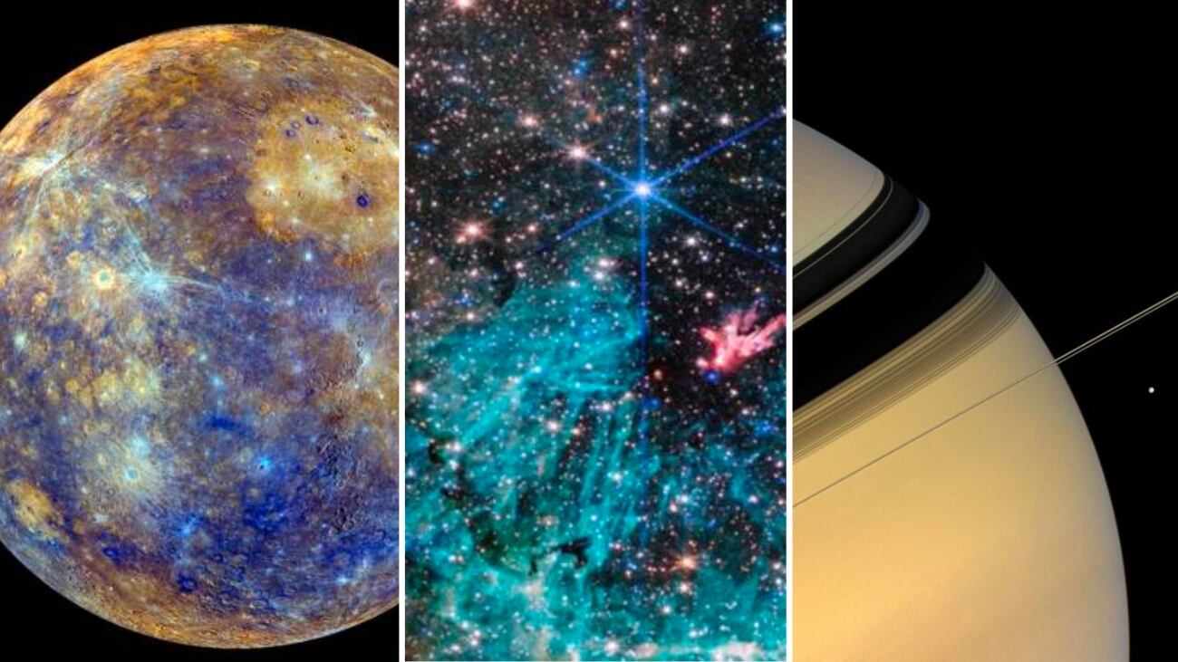 Imágenes compartidas por la NASA en 2023 / Composición