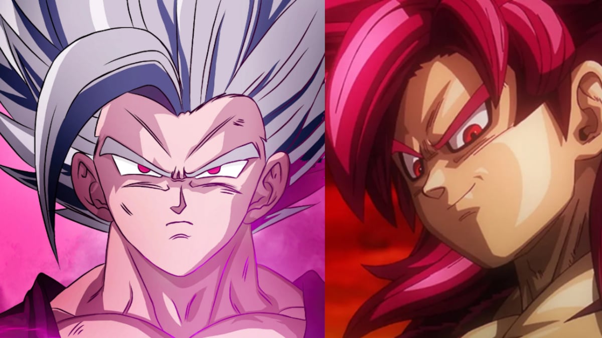 Gohan Bestia de Dragon Ball Super vs Goku Super Saiyajin 4 de Dragon Ball Daima