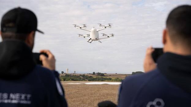 Vuelo de prueba aerotaxi Umiles Next.