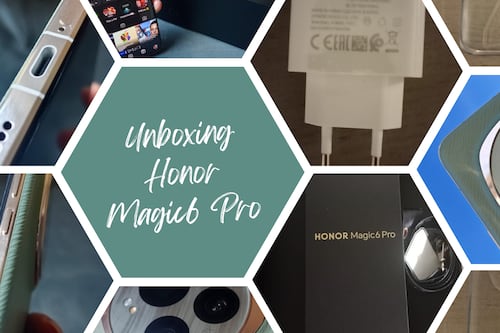 UNBOXING | Revisamos todo lo que trae el nuevo Honor Magic6 Pro en su caja