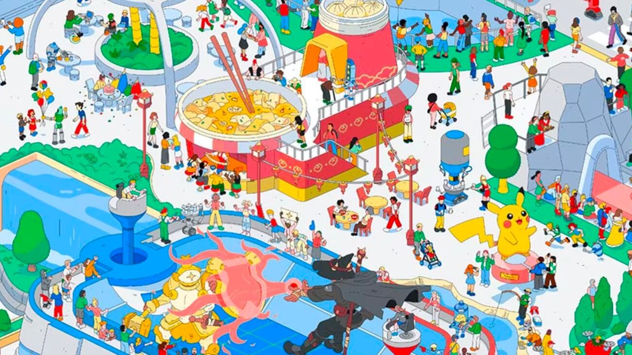 Google - Doodle 2023 - ¿Dónde está Wally?