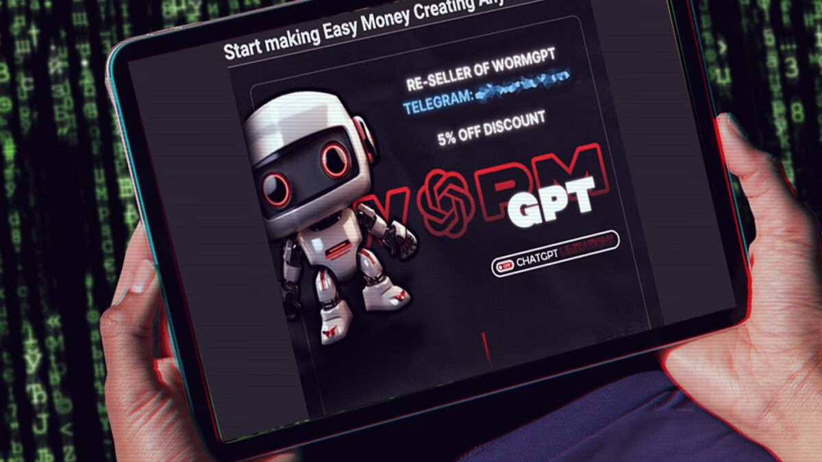 WormGPT podría convertirse en una amenaza para todos en el mundo. Una Inteligencia Artificial similar a ChatGPT pero diseñada con fines no éticos.