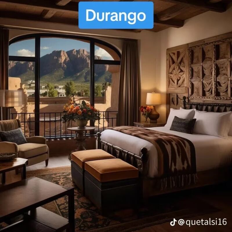 IA estados de México como habitaciones de hotel