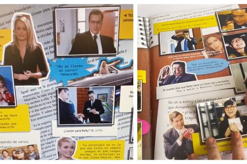 ¡Tan divina! Fan hace un álbum de fotos de “Yo Soy Betty la Fea”