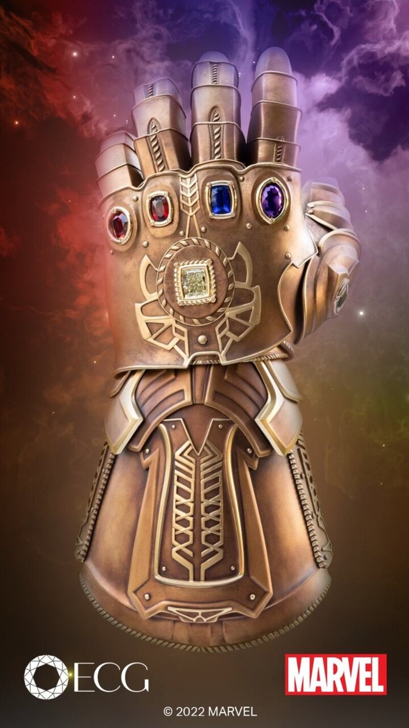 150 quilates y $25 millones de dólares: así es The Infinity Collection of Gemstones de Marvel