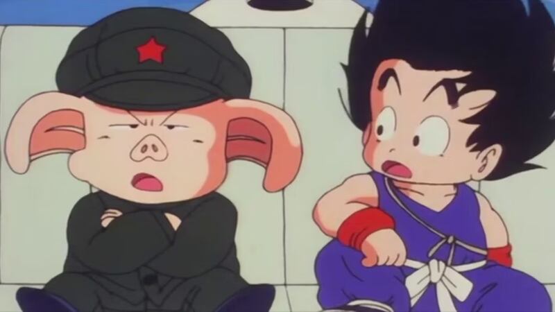 Los Archivos de Toriyama se actualizan con una ilustración inédita de Goku y Oolong en el primer arco de Dragon Ball