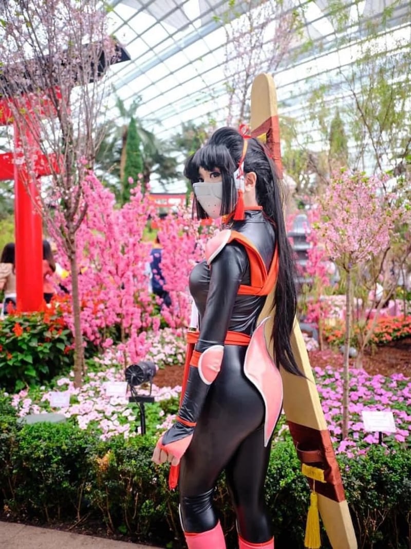 Sango de InuYasha Cosplay