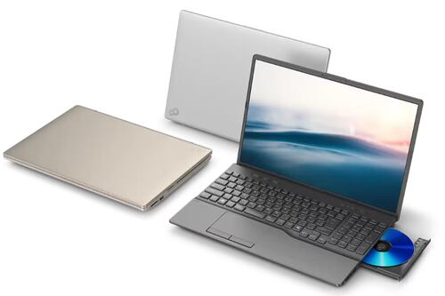 ¿Portátil con DVD? Fujitsu lanza notebook con esta característica “retro” en pleno 2025