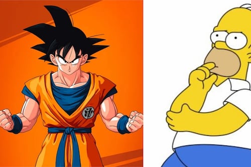 Dragon Ball x Los Simpson | Inteligencia artificial imagina cómo se vería la fusión entre Homero y Goku