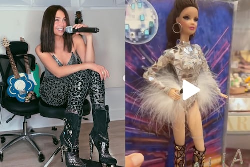 ‘Thalibarbies’: las muñecas personalizadas que Thalía recibe como regalo de un fiel seguidor