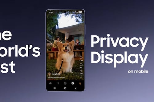 Privacy Display: ¿Podría llegar la pantalla privada de Samsung a más dispositivos?