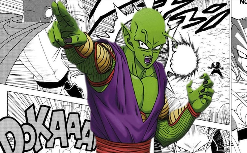 Piccolo Dragon Ball Super. Composición Alberto Sandoval