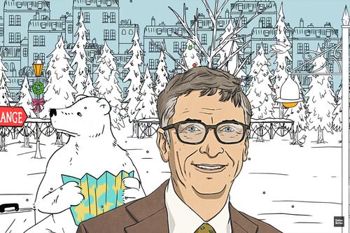 Bill Gates comparte su lista de libros favoritos en 2023