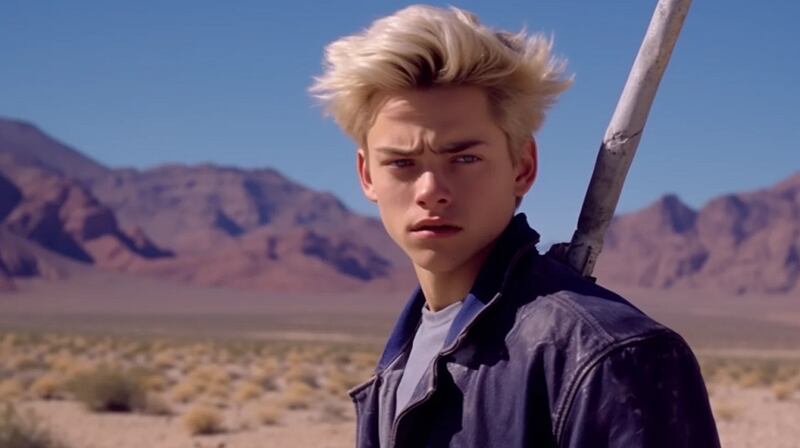 Dragon Ball Live Action por Midjourney