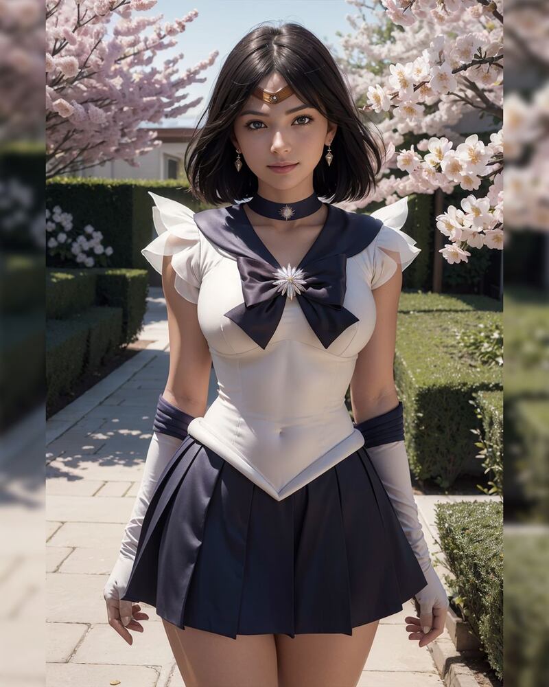 Sailor Saturno. My Smart Arts