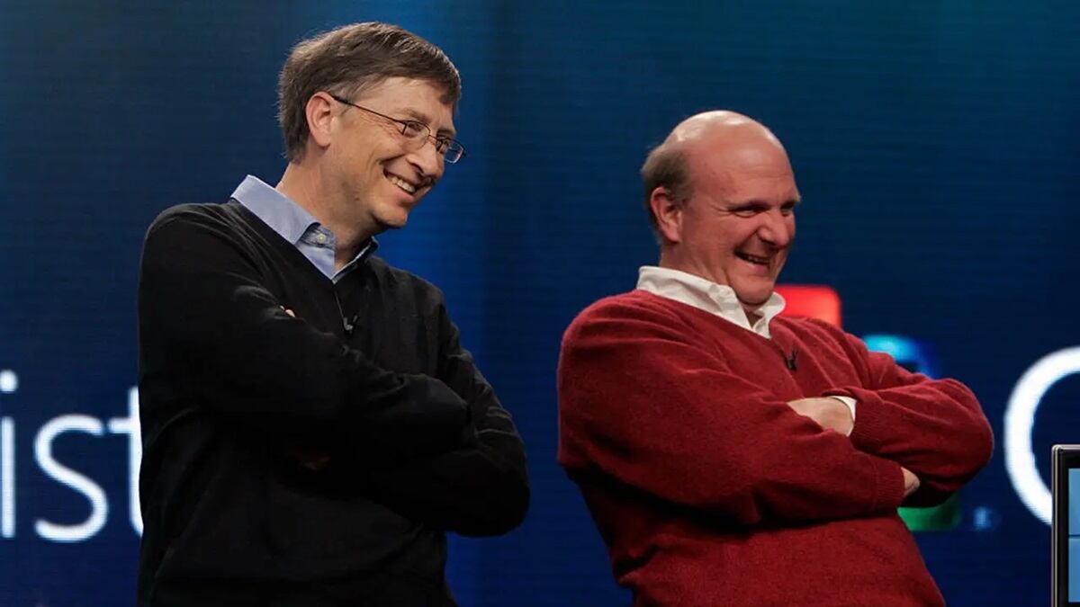 Bill Gates y Steve Ballmer