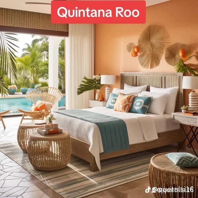 IA estados de México como habitaciones de hotel