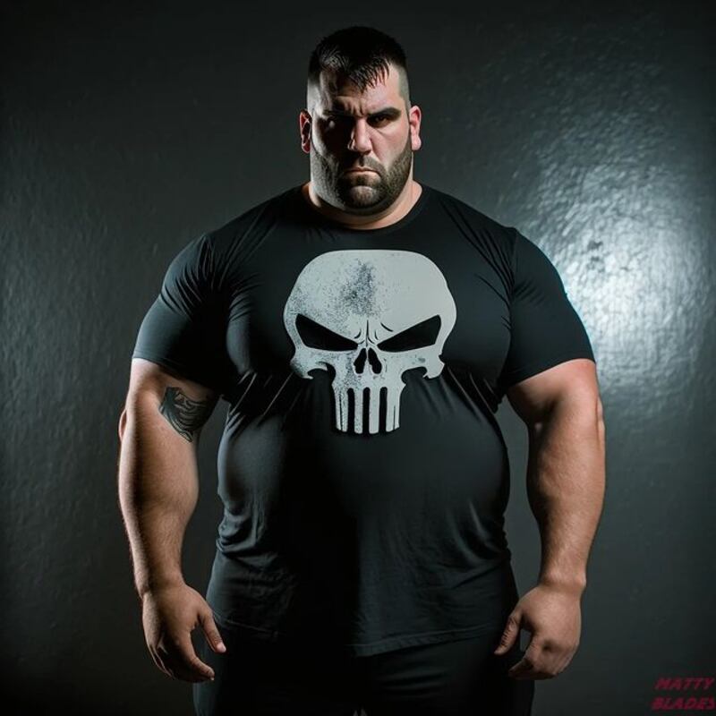 The Punisher Plus Size (Matty Blades)
