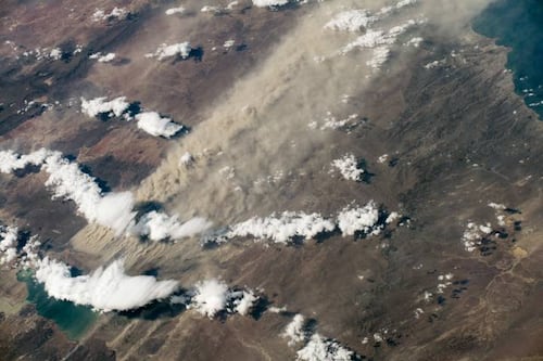 NASA: Tormentas de polvo en la Patagonia son similares a eventos climáticos en Marte