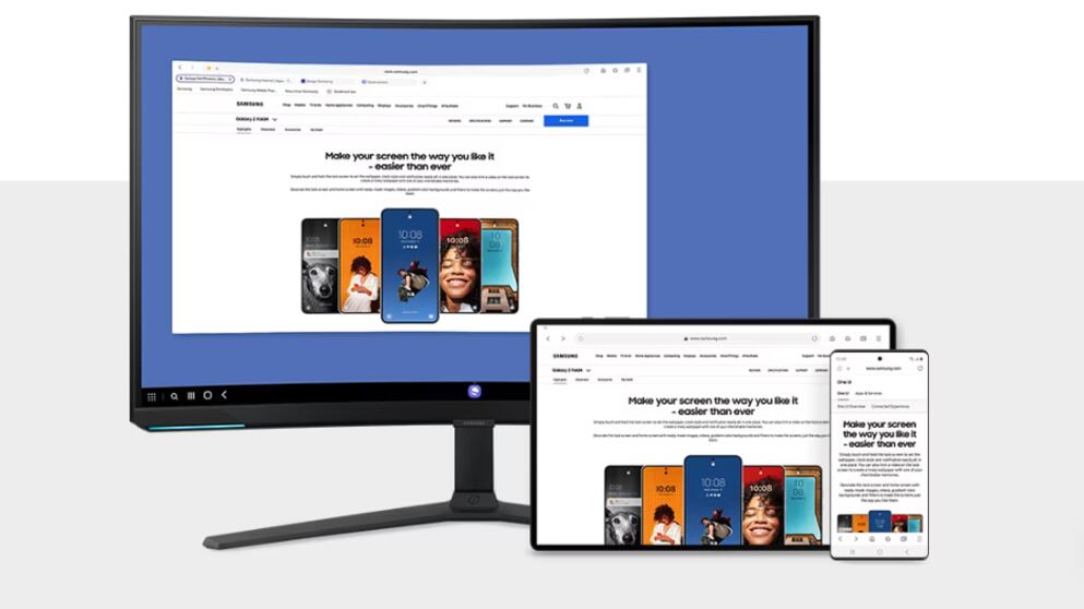 Samsung Internet para PC Windows.