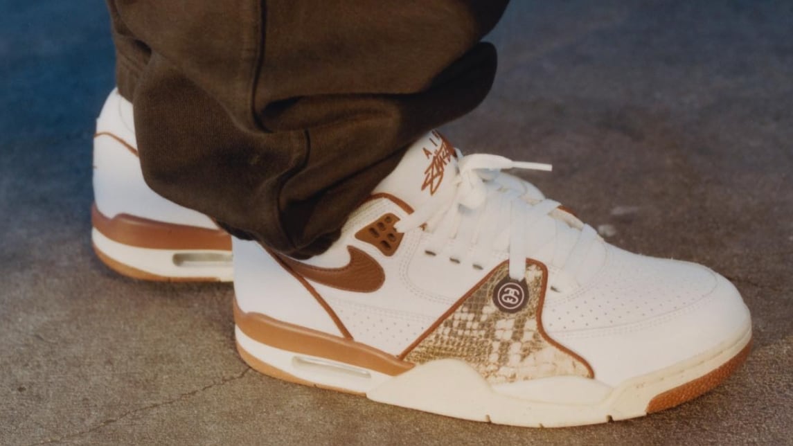 Stüssy & Nike Air Flight 89 Low / Foto: Instagram Stüssy