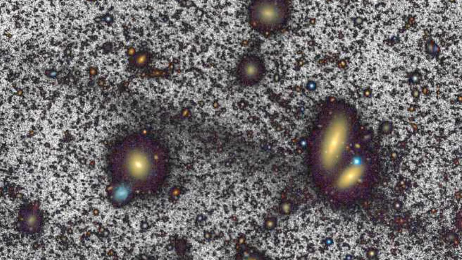 Río intergaláctico de estrellas en el cúmulo de Coma