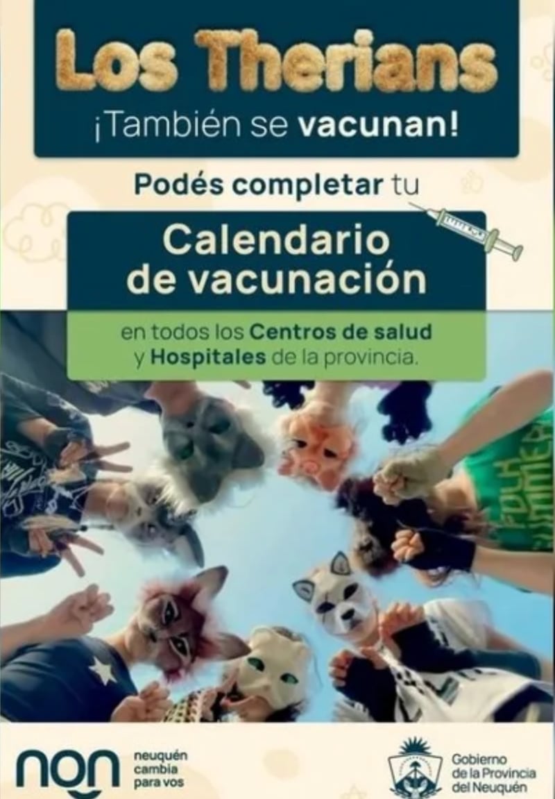 Neuquén por vacunación de Therians
