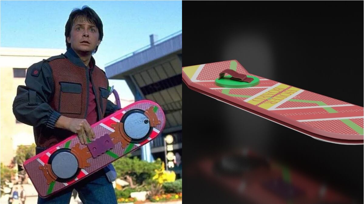 Hoverboard (patineta o tabla) Marty McFly