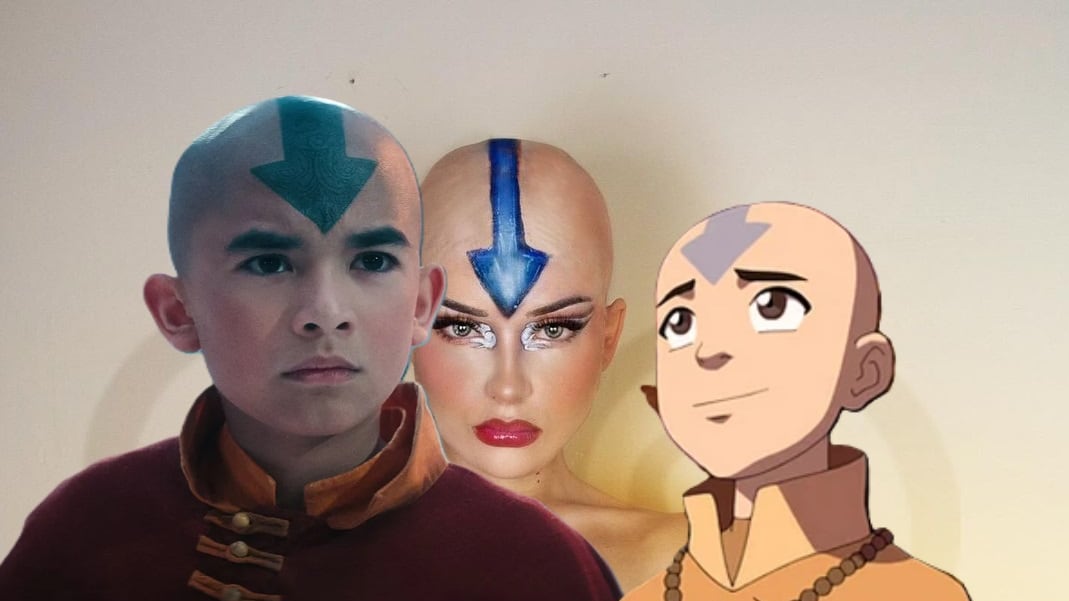Cosplay de Aang de Avatar