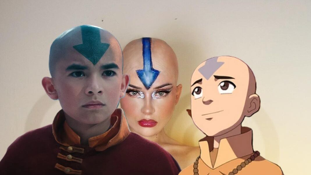 Cosplay de Aang de Avatar