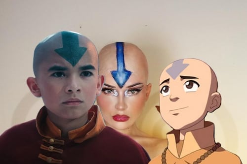 Cyntaxis nos sorprende con este impresionante cosplay bodypaint de Aang de Avatar: “integrar la calva a mi rostro fue lo más difícil”