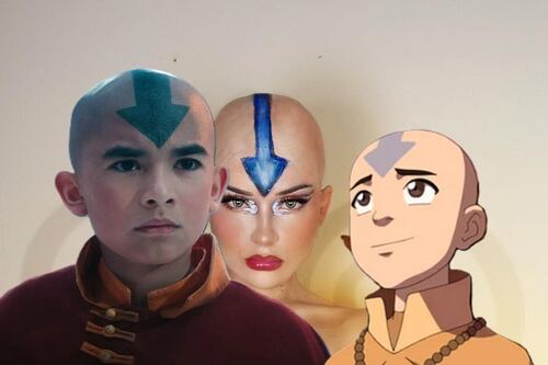 Cyntaxis nos sorprende con este impresionante cosplay bodypaint de Aang de Avatar: “integrar la calva a mi rostro fue lo más difícil”