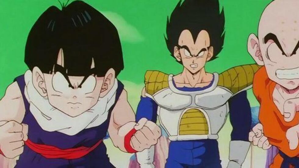 Gohan Vegeta Krilin Dragon Ball Z